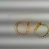 Diamond HOOPS Earring
