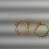 Diamond HOOPS Earring