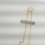 14K Yellow Gold 0.62ctw Diamond Pendant