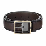 Montblanc Brown 35 Mm Leather Belt 131190