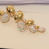 Diamond HOOPS Earring