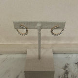 Diamond HOOPS Earring