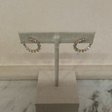 Diamond HOOPS Earring