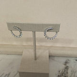 Diamond HOOPS Earring