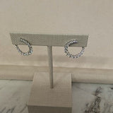 Diamond HOOPS Earring