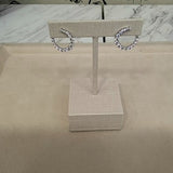 Diamond HOOPS Earring