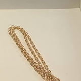 18K Yellow Gold Chain Necklace
