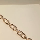 18K Yellow Gold Chain Bracelet