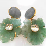 Colored Stone Earring