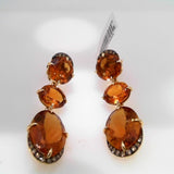 Colored Stone Earring