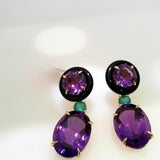 Colored Stone Earring