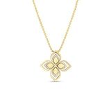 18K Rose Gold 0.30ctw Diamond Chain Necklace