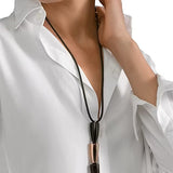 18K Rose Gold Ebane Pendant Necklace