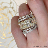 18K Yellow Gold 3.18ctw Diamond Eternity Ring