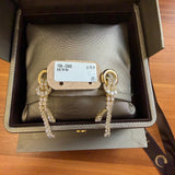Diamond HOOPS Earring