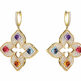 18K Rose Gold 1.87ctw Diamond Earring Jacket