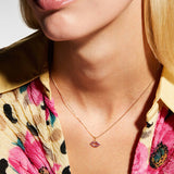 14K Yellow Gold 0.49ctw Diamond Necklace