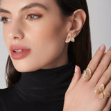 18K Rose Gold 2.19ctw Diamond Giardini Segreti Ring