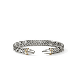 Two-Tone 0.25ctw Diamond Cuff Bracelet