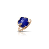 18K Rose Gold 0.02ctw Diamond Cord Petit joli Ring