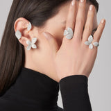 18K White Gold 1.97ctw Diamond Right Hand Ring