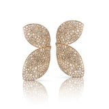 18K Rose Gold 4.44ctw Diamond Giardini Segreti Earrings