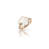 18K Rose Gold 0.25ctw Diamond Chain Ring