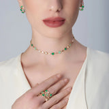 18K Rose Gold Figlia Dei Fiori Ring