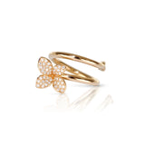 18K Rose Gold 0.30ctw Diamond Giardini Petit Ring