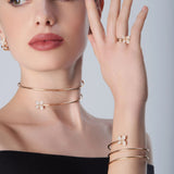 18K Rose Gold 0.30ctw Diamond Giardini Petit Ring