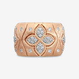 18K Rose Gold 0.84ctw Diamond Right Hand Ring
