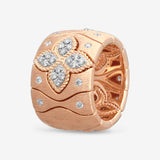 18K Rose Gold 0.84ctw Diamond Right Hand Ring