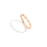 18K Rose Gold 0.16ctw Diamond Bangle