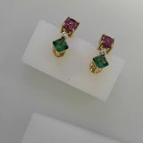 YELLOW DIAMOND EARINGS