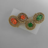Colored Stone Earring
