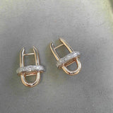 Diamond HOOPS Earring