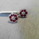 Diamond HOOPS Earring