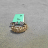 Diamond HOOPS Earring