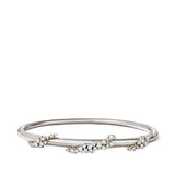 18K White Gold 0.56ctw Diamond Bangle