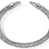 Sterling Silver 0.77ctw Diamond Cuff Bracelet