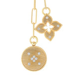 18K Yellow Gold 0.20ctw Diamond Y Shaped Necklace