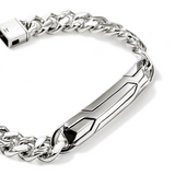 Sterling Silver Icon 50  Bracelet