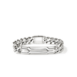 Sterling Silver Icon 50  Bracelet