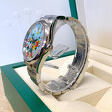 Rolex 124300 Celebrationa Dial  Oyster Perpetual Watch