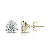 18K Yellow Gold 1.50ctw Studs Earrings
