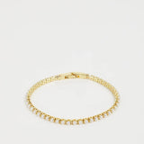 18K Yellow Gold 5.00ctw Diamond Tennis Bracelet