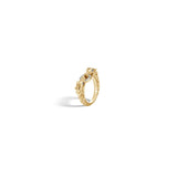 18K Yellow Gold 0.55ctw Diamond Right Hand Ring