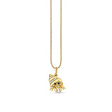 14K Yellow Gold 0.41ctw Diamond Pendant Necklace