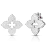 18K White Gold 0.12ctw Diamond Earring Jacket Earrings