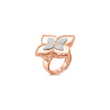 18K Rose Gold 0.68ctw Diamond Right Hand Ring
